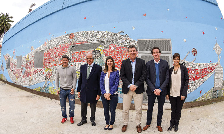 Un mural monumental