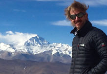 Facundo Arana en el Everest