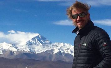 Facundo Arana en el Everest