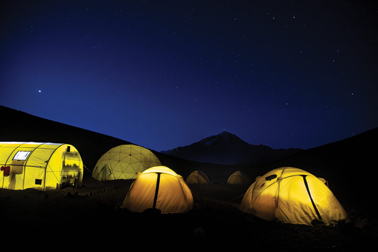 A los pies del volcán sagrado