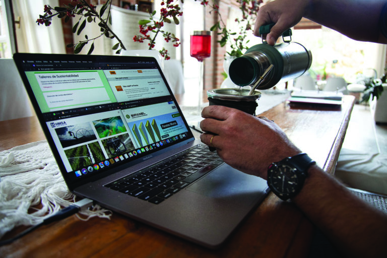 Puertos: sustentable y online