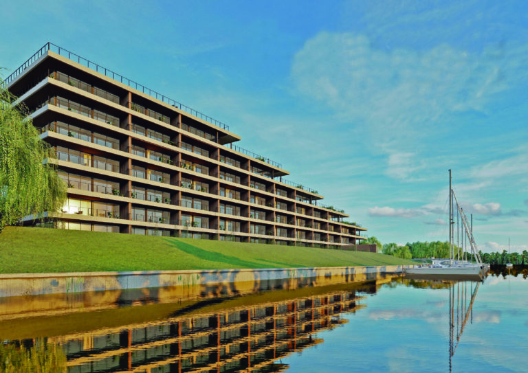 Frente al río y con estilo