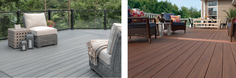 Decks ecológicos, zona de relax libre de mantenimiento